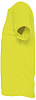 Футболка унисекс Sporty 140, желтый неон с нанесением логотипа