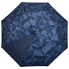 Набор Gems: зонт и термос, синий с нанесением логотипа