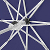 Зонт складной Fiber Alu Light, темно-синий с нанесением логотипа