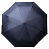 Складной зонт Palermo, темно-синий с нанесением логотипа