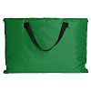 Пляжная сумка-трансформер Camper Bag, зеленая с нанесением логотипа