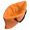 Пляжная сумка-трансформер Camper Bag, оранжевая с нанесением логотипа