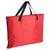Пляжная сумка-трансформер Camper Bag, красная с нанесением логотипа