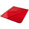 Плед для пикника Comfy, красный с нанесением логотипа