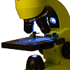 Монокулярный микроскоп Rainbow 50L с набором для опытов, зеленое яблоко с нанесением логотипа