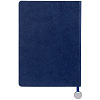 Ежедневник Lafite, недатированный, синий с нанесением логотипа