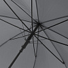 Зонт-трость Dublin, серый с нанесением логотипа