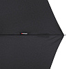 Зонт складной Floyd с кольцом, черный с нанесением логотипа