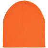 Шапка Tube Top, оранжевая (апельсин) с нанесением логотипа
