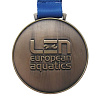Спортивная медаль соревнований по синхронному плаванию 2019 с нанесением логотипа