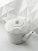 Чайник Diamante Bianco, белый с нанесением логотипа
