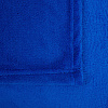 Плед Plush, синий с нанесением логотипа