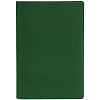 Обложка для паспорта Devon, темно-зеленый с нанесением логотипа
