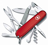 Офицерский нож Mountaineer 91, красный с нанесением логотипа