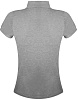 Рубашка поло женская Prime Women 200 серый меланж с нанесением логотипа