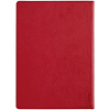 Ежедневник Basis, датированный, красный с нанесением логотипа