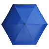 Зонт складной Unit Five, синий с нанесением логотипа