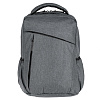 Рюкзак для ноутбука The First, серый с нанесением логотипа