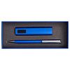 Набор Snooper: аккумулятор и ручка, синий с нанесением логотипа