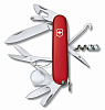 Офицерский нож Explorer 91, красный с нанесением логотипа
