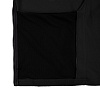 Куртка флисовая унисекс Manakin, черная с нанесением логотипа