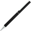 Ручка шариковая Blade Soft Touch, черная с нанесением логотипа