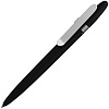 Ручка шариковая Prodir DS5 TSR Metal Clip, черная с нанесением логотипа