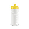 Бутылка для велосипеда Lowry, белая с желтым с нанесением логотипа