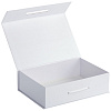 Коробка Case, подарочная, белая с нанесением логотипа