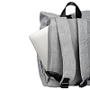 Рюкзак Packmate Roll, серый с нанесением логотипа