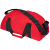 Спортивная сумка Portager, красная с нанесением логотипа