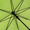 Зонт-трость OkoBrella, зеленое яблоко с нанесением логотипа