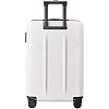 Чемодан Danube Luggage, белый с нанесением логотипа