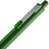Ручка шариковая Renk, зеленая с нанесением логотипа