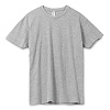 Футболка Regent 150, серый меланж с нанесением логотипа