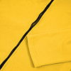 Куртка флисовая унисекс Manakin, желтая с нанесением логотипа