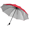 Зонт-наоборот складной Stardome, красный с нанесением логотипа