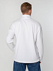 Куртка флисовая унисекс Manakin, белая с нанесением логотипа