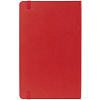 Записная книжка Moleskine Classic Large, в линейку, красная с нанесением логотипа