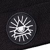 Шапка «Масонский глаз», черная с нанесением логотипа
