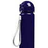 Бутылка для воды Barley, темно-синяя с нанесением логотипа
