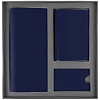 Набор Dorset Simple, синий с нанесением логотипа