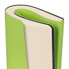 Ежедневник Flex Shall, недатированный, светло-зеленый с нанесением логотипа