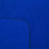 Флисовый плед Warm&Peace, ярко-синий с нанесением логотипа