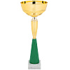 Кубок Kudos, малый, зеленый с нанесением логотипа