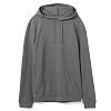 Толстовка с капюшоном унисекс Hoodie, серая (стальная) с нанесением логотипа