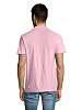 Рубашка поло мужская SUMMER 170, розовая с нанесением логотипа
