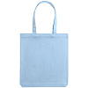 Холщовая сумка Avoska, голубая с нанесением логотипа