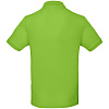 Рубашка поло мужская Inspire, зеленое яблоко с нанесением логотипа