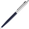 Ручка шариковая Senator Point Metal, темно-синяя с нанесением логотипа